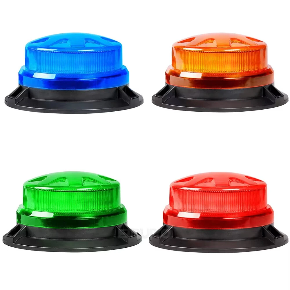 LED Roof Warning Beacon 12V-24V IP65 Waterproof High Brightness Multiple Modes Strobe Lights — view 2