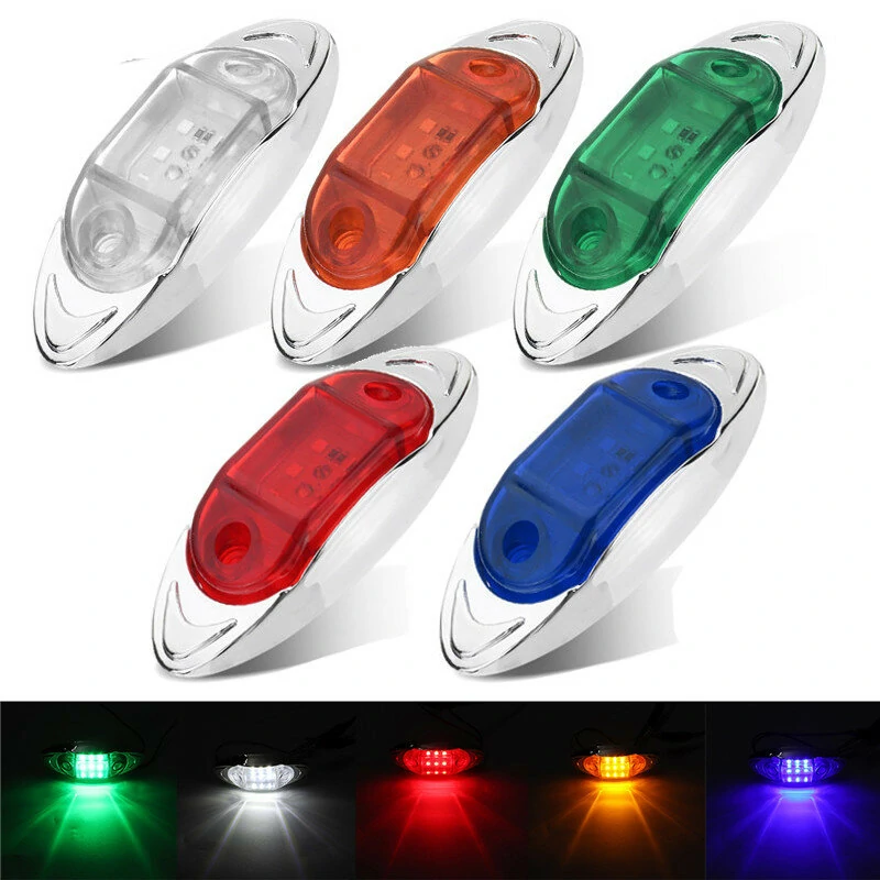 LED Side Marker Indicator Lights Clearance Lamp DC 24V for Truck Trailer Bus — Pricio