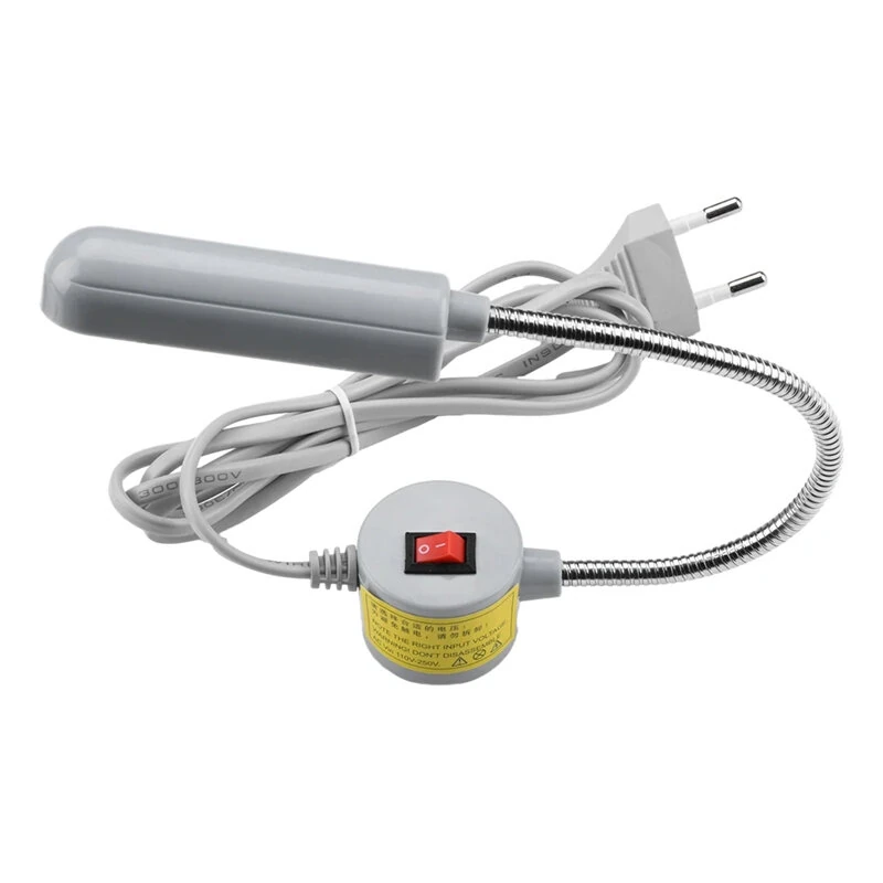 LED Work Light Magnetic Base 30 LED Beads 2W AC 110 220V Flexible Gooseneck Lamp for Drill Press Sewing Machine Workshop Lighting — view 7