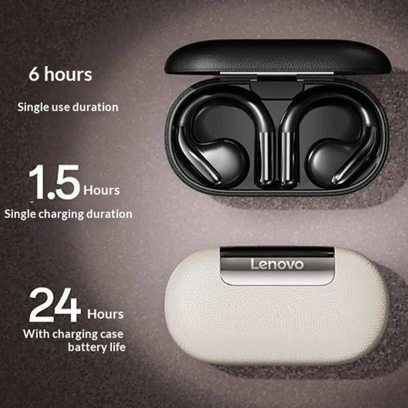 LENOVO EA360 Air Conduction Headset Wireless bluetooth 5.4 Earphone Deep Bass Touch Control Open-ear Earhooks Sports Headphones — view 6