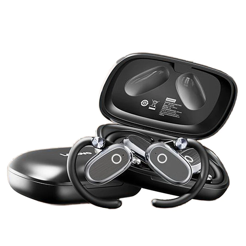 Lenovo EA366 Wireless Earhooks bluetooth Earphone 14.2mm Large Driver Unit Digital Display Low Delay Touch Control Earhooks Sports Headphones