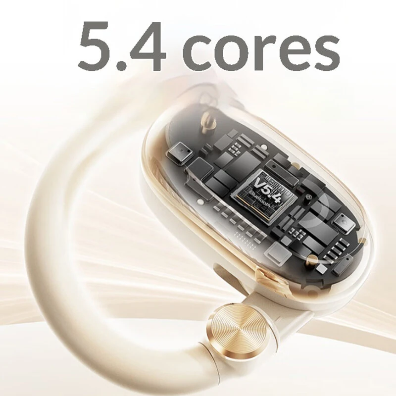 Lenovo EA366 Wireless Earhooks bluetooth Earphone 14.2mm Large Driver Unit Digital Display Low Delay Touch Control Earhooks Sports Headphones — view 2
