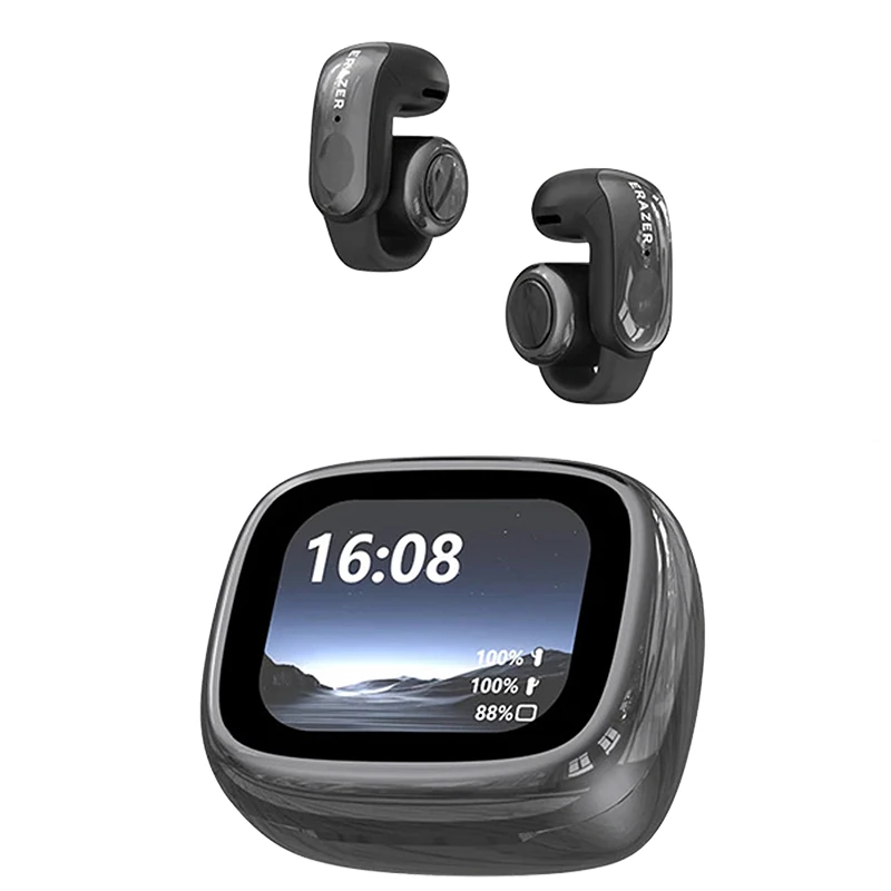 LENOVO ERAZER XF28 AI Translation Headset Wireless bluetooth 6.0 Earphone LCD Full-Color Smart Display 12mm Speakers 135 Languages Open-ear Sports Headphones — LENOVO ERAZER