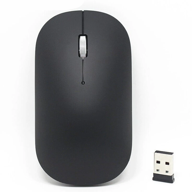 Lenovo Xiaoxin Air Handle Silent Wireless Mouse PixArt3220 Sensor 600-4000DPI 2.4G Wireless Portable Mute Mice for Offices PC Computer Plug and Play