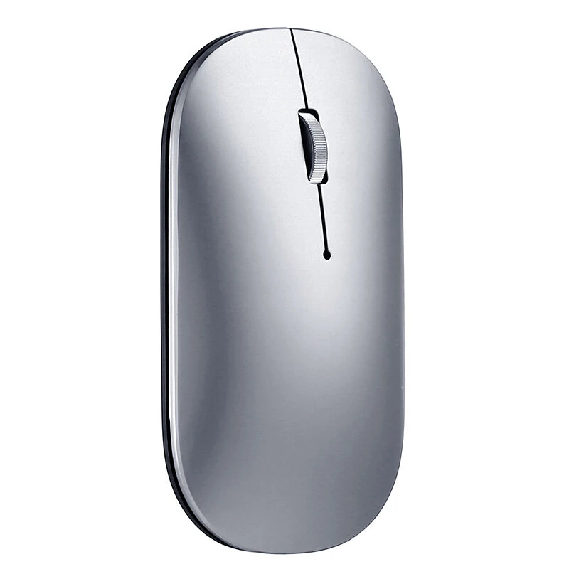 Lenovo Xiaoxin Air2 Dual Mode Mouse Wireless bluetooth 600-4000DPI Mini CNC Metal Mice for Laptop PC Win7/8/10 — view 3