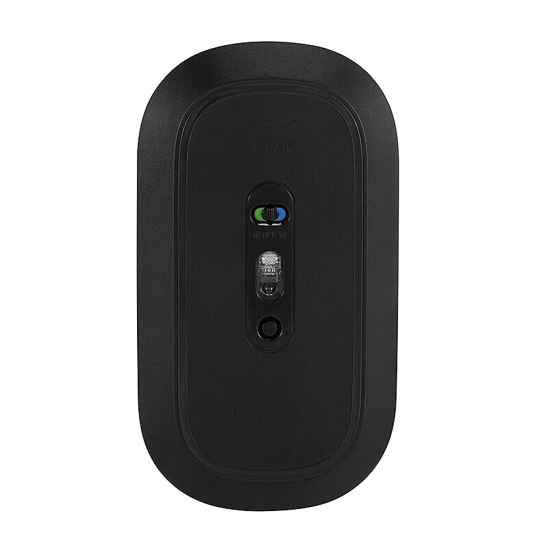 Lenovo Xiaoxin Air2 Dual Mode Mouse Wireless bluetooth 600-4000DPI Mini CNC Metal Mice for Laptop PC Win7/8/10 — view 8