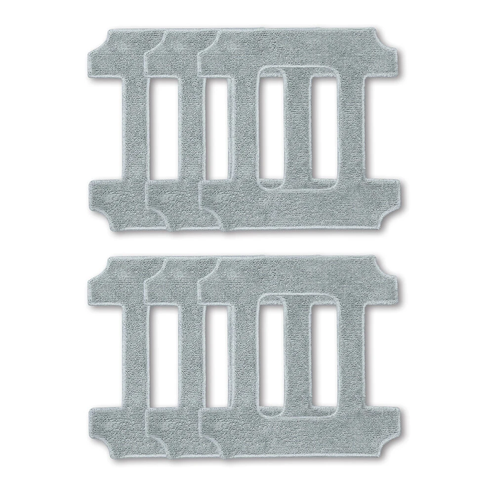LIECTROUX S11 6*Mop Cloths Rag Pad Window Robot Cleaner Spare Parts Accessories