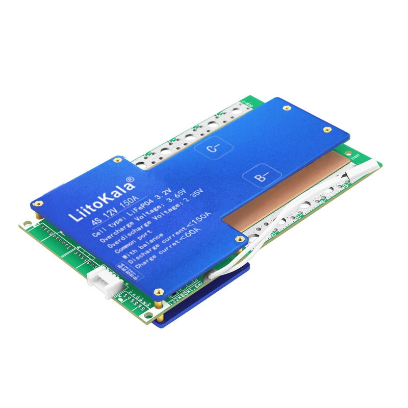 LiitoKala 4S 12V 150A 200A Smart Battery Management System LiFePO4 BMS Overcharge Protection High Current Capacity — view 5