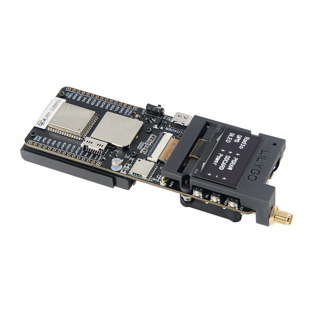 LILYGO T-Beam 1W ESP32-S3 LoRa GPS Module SX1262 1.3-Inch SH1106 OLED Wi-Fi & Bluetooth 5 AXP2101 F550 Battery Compatible — view 3
