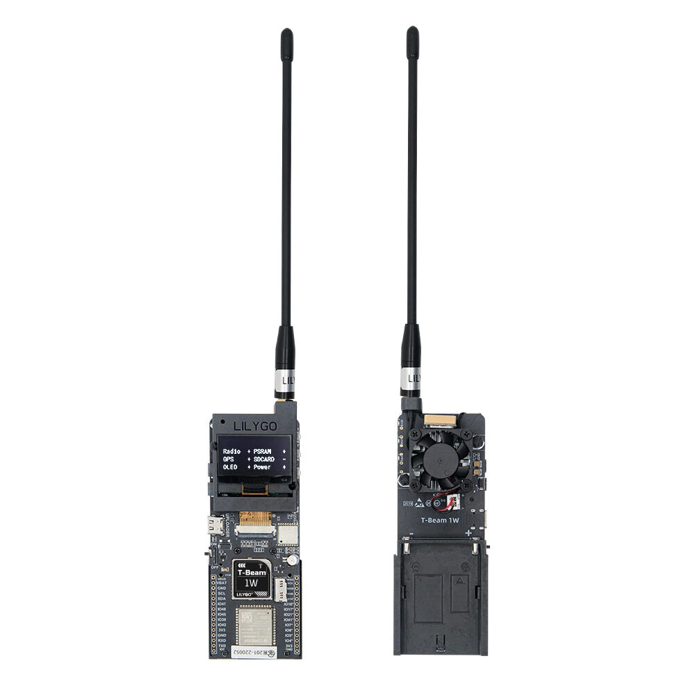 LILYGO T-Beam 868MHz 1W ESP32-S3 LoRa GPS Module SX1262 1.3-Inch SH1106 OLED Wi-Fi & Bluetooth 5 AXP2101 F550 Battery Compatible — view 8