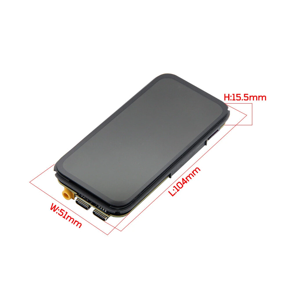 LILYGO T-Display K230 Development Board 4.1 Inch AMOLED Touchscreen Dual 64-Bit RISC-V CPU 8Gb LPDDR4 2MP 1080P Camera WiFi RJ45 LoRa Communication — view 6