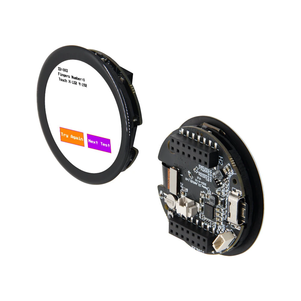 LILYGO T-Display-S3 Development Board AMOLED ESP32-S3 Dual-core 16MB Flash 8MB PSRAM Wi-Fi bluetooth LCD Screen — view 3