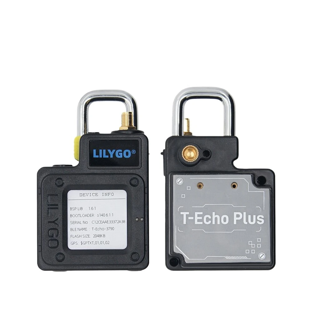LILYGO T-Echo Plus NRF52840 1.54inch E-Paper Wireless Module SX1262 Long Range Low Power LoRa RF Module L76K/GPS GNSS — LILYGO