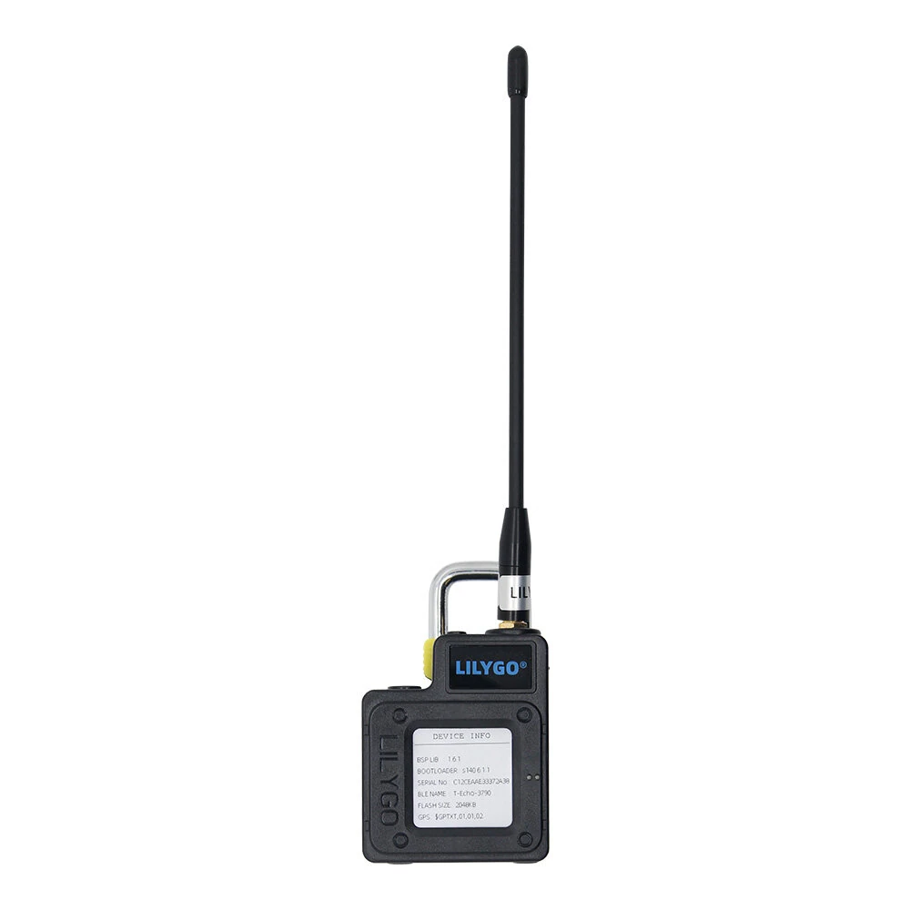 LILYGO T-Echo Plus NRF52840 1.54inch E-Paper Wireless Module SX1262 Long Range Low Power LoRa RF Module L76K/GPS GNSS — view 4