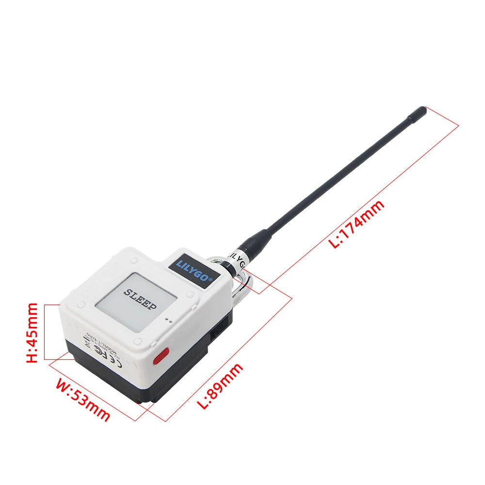LILYGO T-Echo Plus NRF52840 1.54inch E-Paper Wireless Module SX1262 Long Range Low Power LoRa RF Module L76K/GPS GNSS — view 7