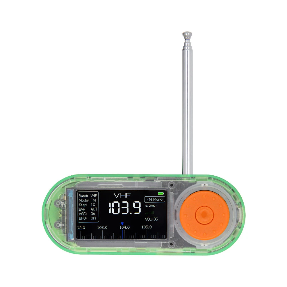 LILYGO® T-Embed SI4732 ESP32-S3 Radio Development Board AM/FM/SW/LW DSP Rotary Encoder TFT Screen MIC Audio TF Card Battery Powered — LILYGO