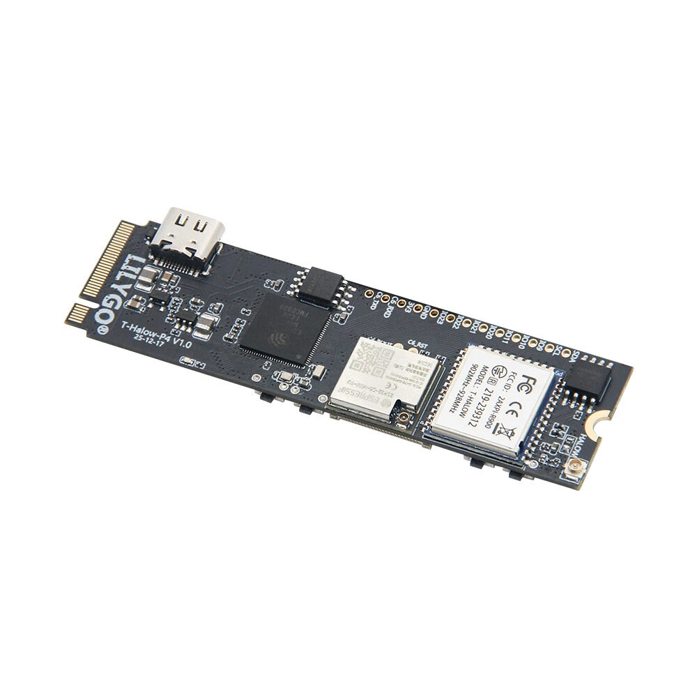 LILYGO T-Halow-P4 Development Board ESP32-P4 ESP32-C6 M.2 Slot Camera Interface WiFi Bluetooth Module — view 2