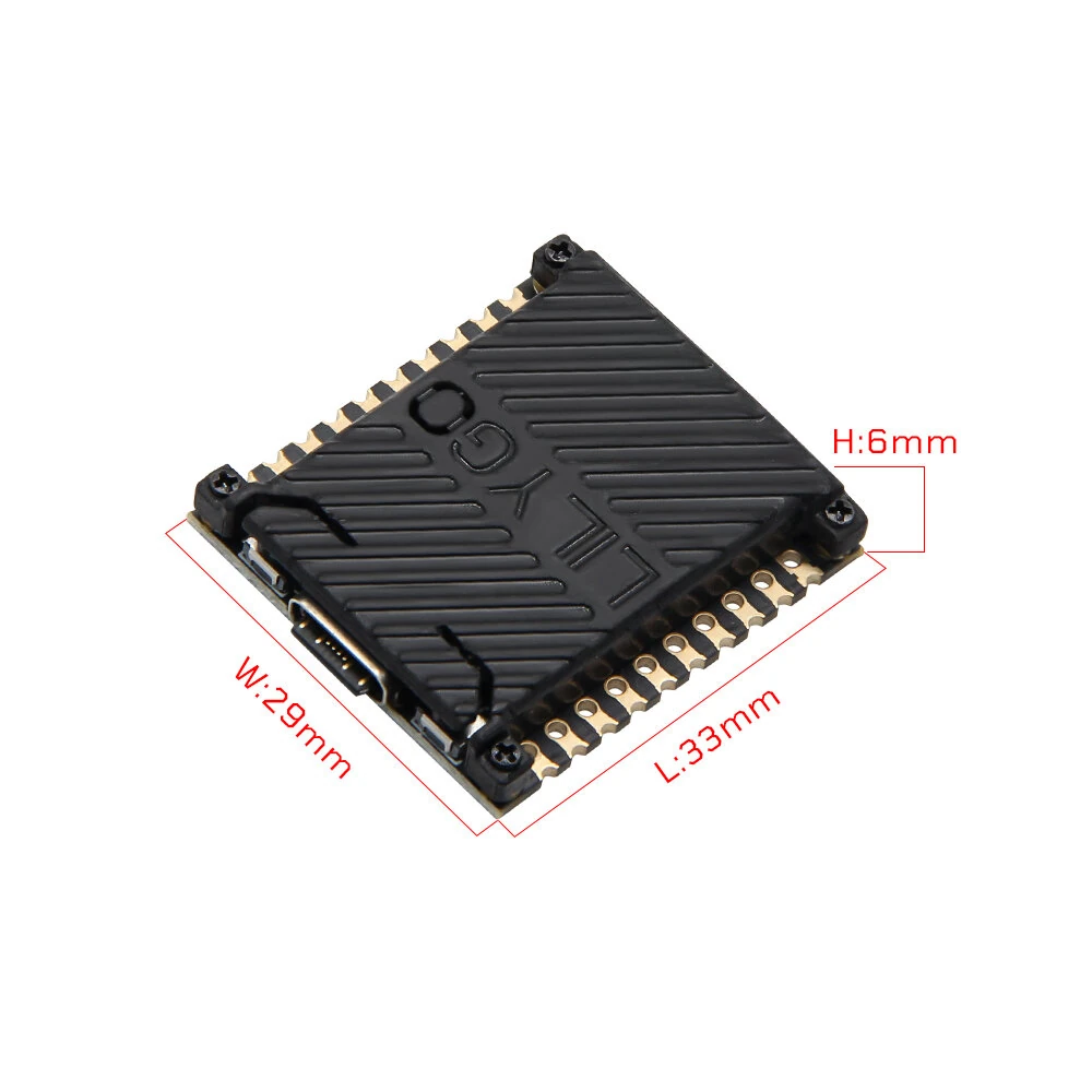 LILYGO® T-LoRaC6 Main ESP32-C6 LoRa Module SX1262 868MHz 915MHz LoRaWAN Long Range Low Power Development Board Stamp Holes PCB — view 2