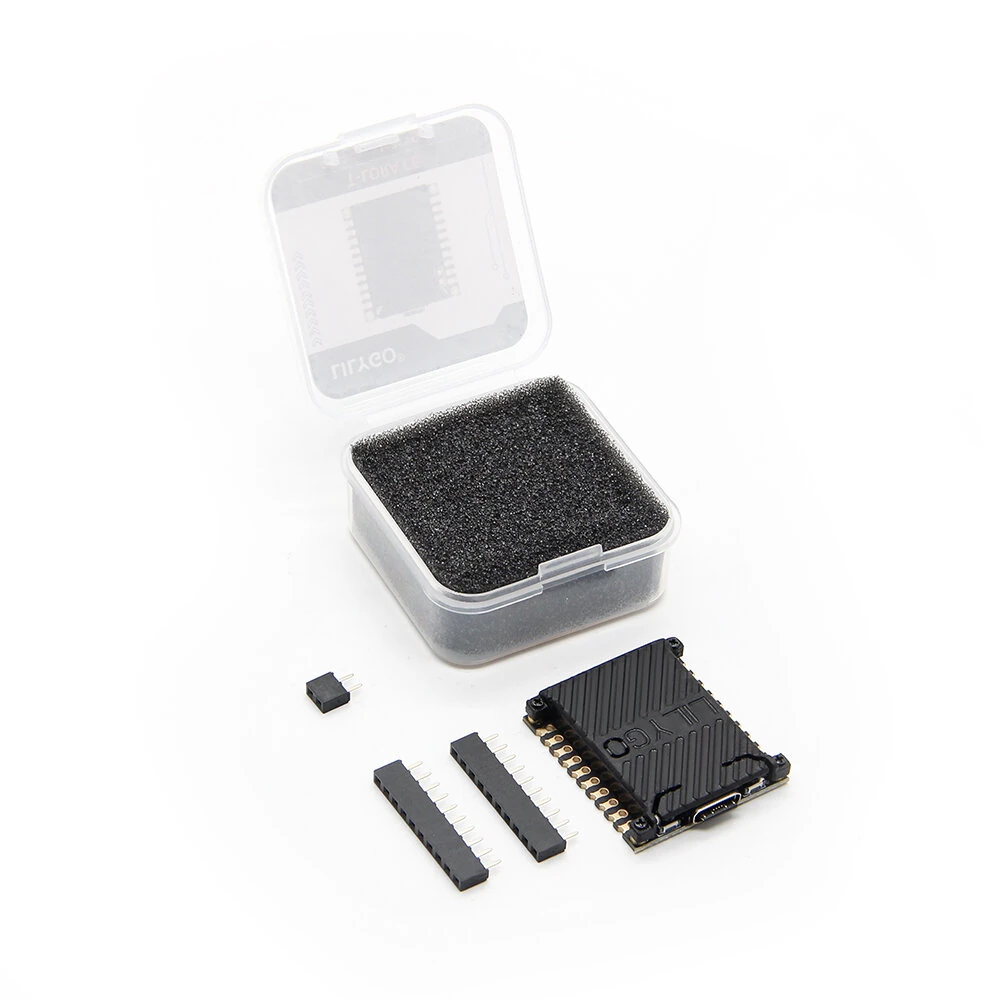 LILYGO® T-LoRaC6 Main ESP32-C6 LoRa Module SX1262 868MHz 915MHz LoRaWAN Long Range Low Power Development Board Stamp Holes PCB — view 4