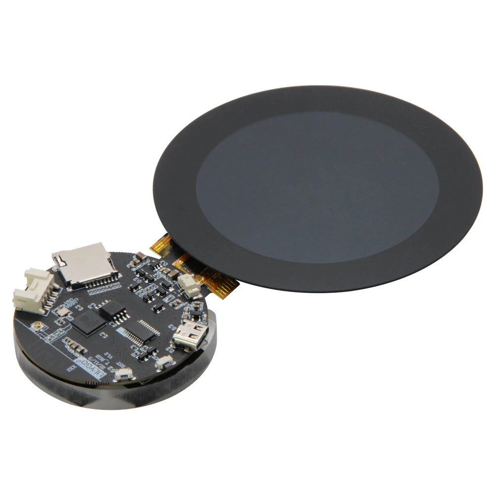 LILYGO® T-RGB ESP32-S3 2.8 inch LCD Round Touch Display ST7701S Screen ESP32-S3R8 Development Board Support WIFI Bluetooth TF — view 2