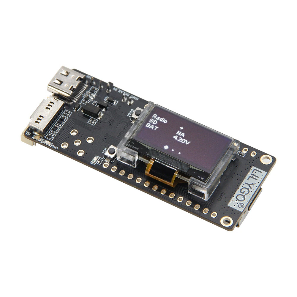 LILYGO T3-S3 ESP32-S3 LoRa WiFi Bluetooth Module 0.96 OLED Display 4MB Flash 2MB PSRAM Long Range Communication — view 3
