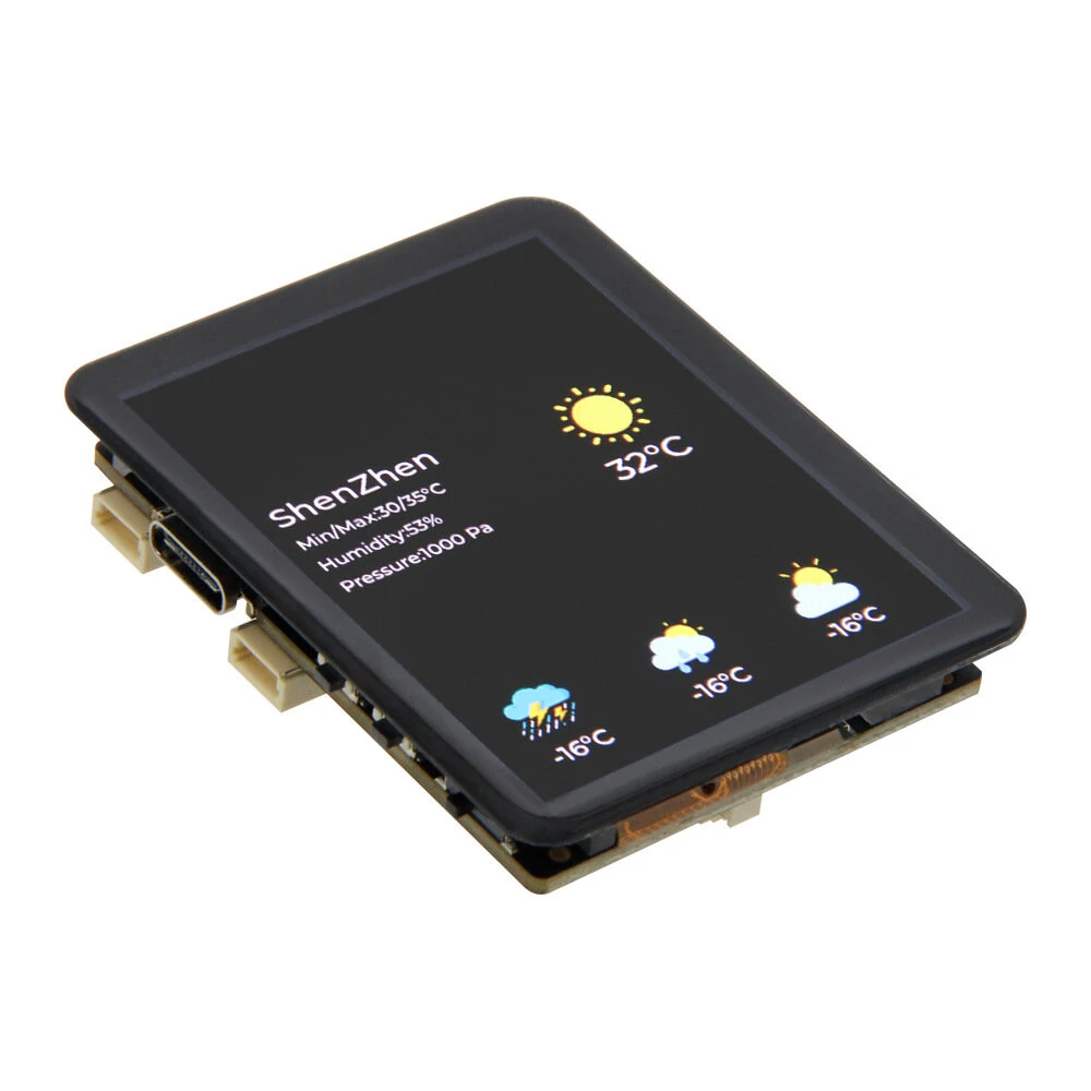 LILYGO® T4-S3 ESP32-S3 2.41-inch AMOLED Touch Display Development Board RGB Screen Dual-Core LX7 Microprocessor WIFI bluetooth Module Board — view 3