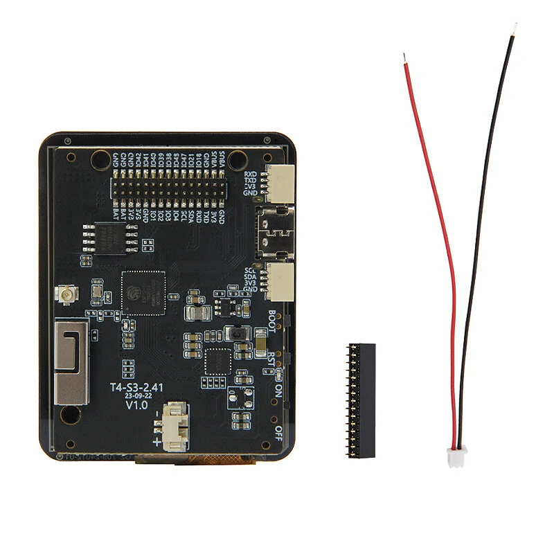 LILYGO® T4-S3 ESP32-S3 2.41-inch AMOLED Touch Display Development Board RGB Screen Dual-Core LX7 Microprocessor WIFI bluetooth Module Board — view 6
