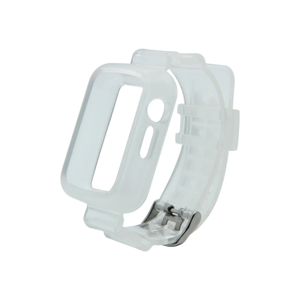 LILYGO® Transparent Silicone Watch Strap for T-Watch-S3 ESP32-S3 Programmable LoRa WiFi bluetooth PMU Touch Watch — view 2