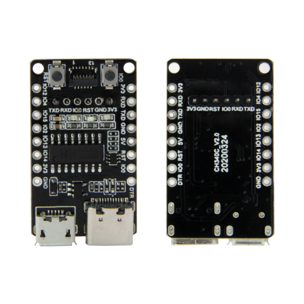 LILYGO® TTGO T-Internet-POE ESP32-WROOM LAN8720A Chip Ethernet Adapter And Downloader Expansion Board Programmable Hardware — view 3