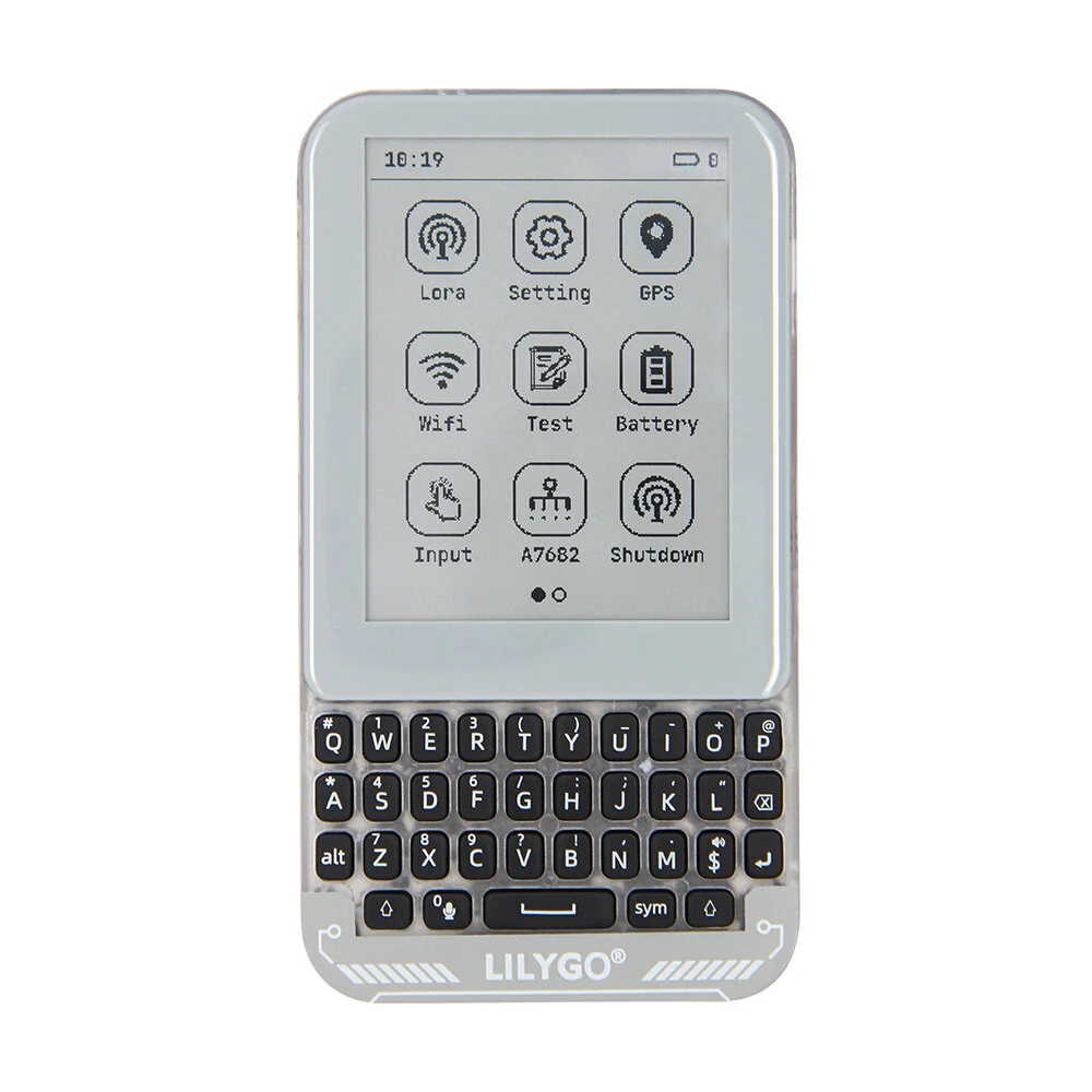 LILYGO® T-Deck Pro ESP32-S3 Development Board 4G/PCM5102A/LoRa/GPS E-Paper Touchscreen QWIIC Interface IoT Communication Device — view 3
