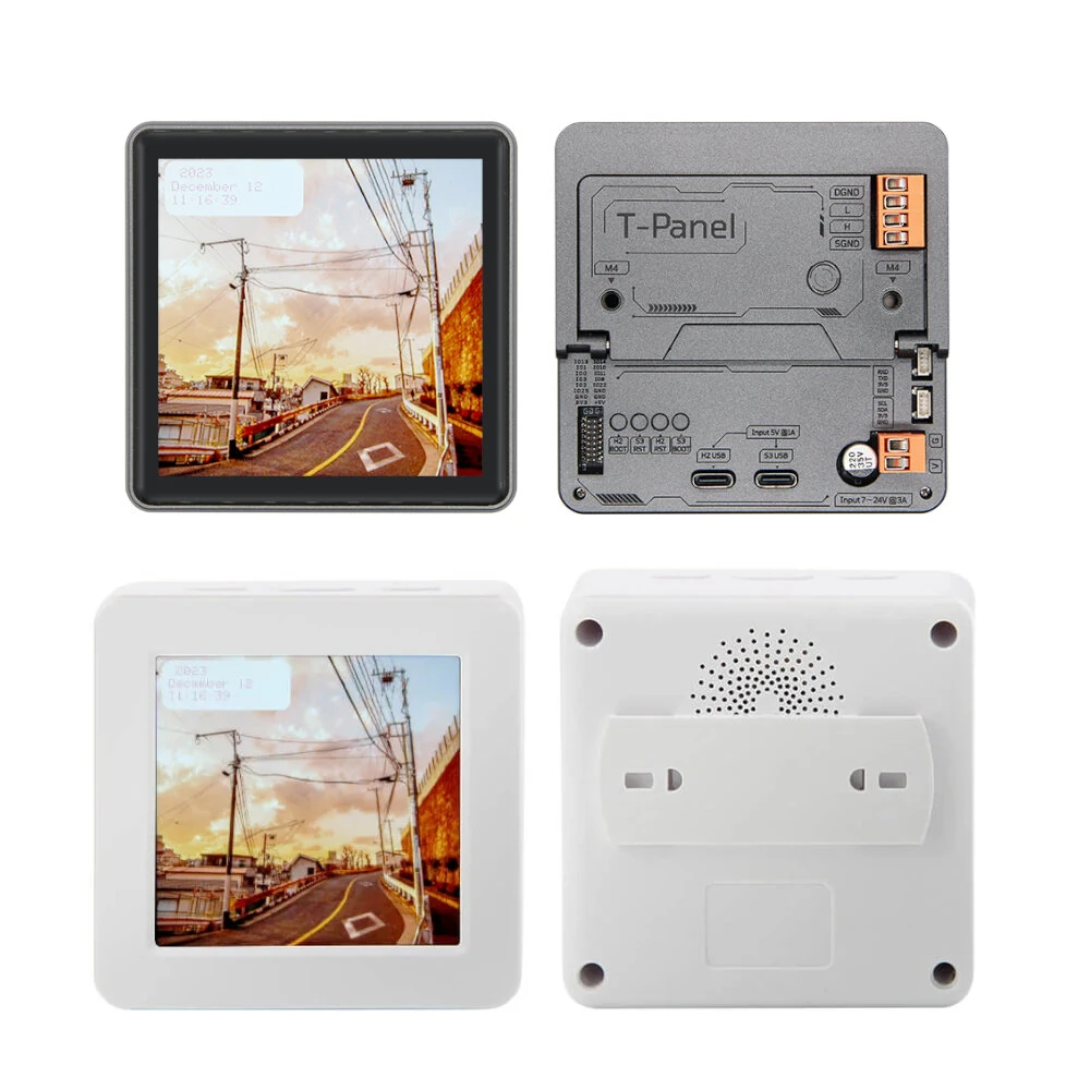 LILYGO® T-Panel S3 ESP32-S3+ESP32-H2+RS485/CAN IPS ST7701S LCD Programmable Development Board — LILYGO