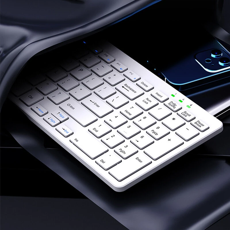 Little Kangaroo USB Wired Keyboard 100 Keys Scissor Switch Multimedia Function Slim Keyboards for Desktop Laptop Computer Office — view 7