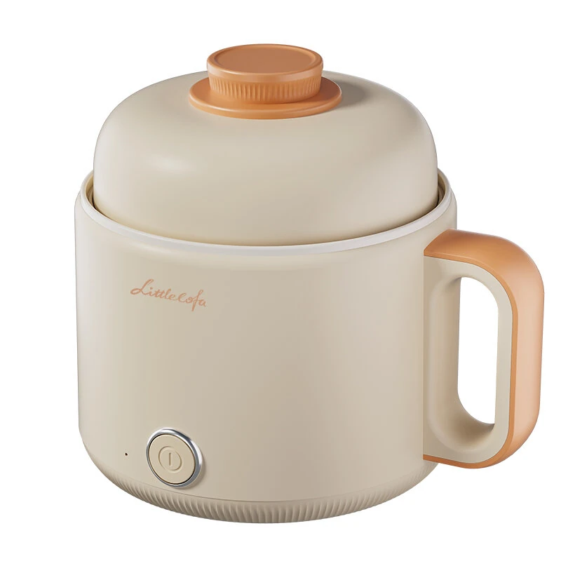 Littlelofa 1.6L Electric Cooker Household Mini Hot Pot 500W Cooking Pot For 1-2 People Home Kitchen Dormitory — view 2