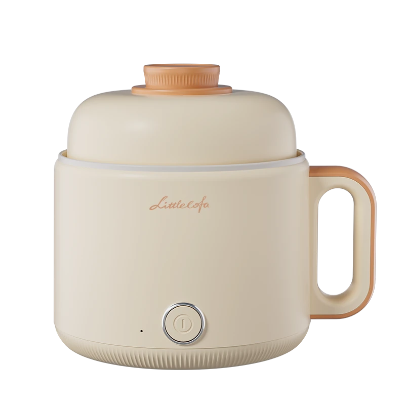 Littlelofa 1.6L Electric Cooker Household Mini Hot Pot 500W Cooking Pot For 1-2 People Home Kitchen Dormitory — view 3