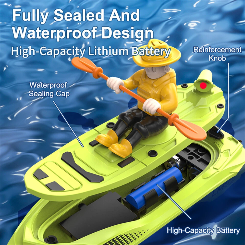 LMRC LM13-F LM13-G RTR 2.4G RC Boat Motorboat Remote Control Racing Ship Waterproof Speedboat Toys Vehicle Models — view 8