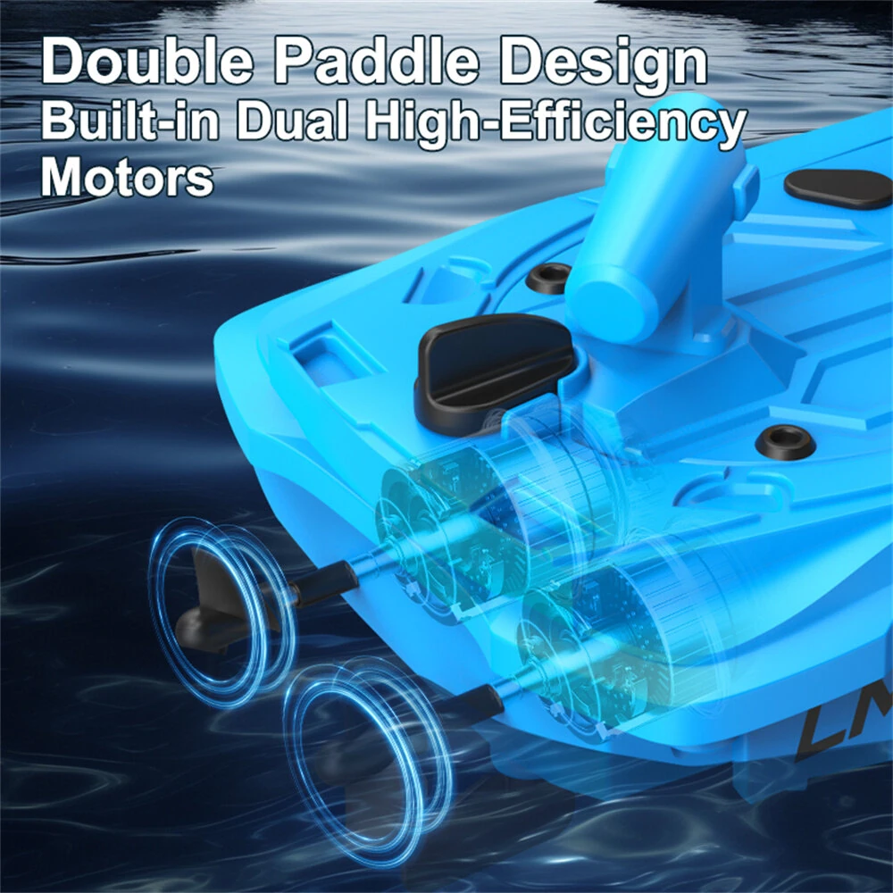LMRC LM13-F LM13-G RTR 2.4G RC Boat Motorboat Remote Control Racing Ship Waterproof Speedboat Toys Vehicle Models — view 9