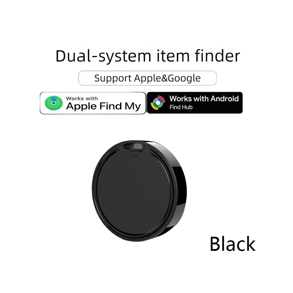 Location Tracking and Anti-loss Device Dual Sysytem Item Finder Ultra-Light GPS Tracker IP67 Waterproof Compatible with ios Android App Control for Keys Luggage Pets Finders — view 8