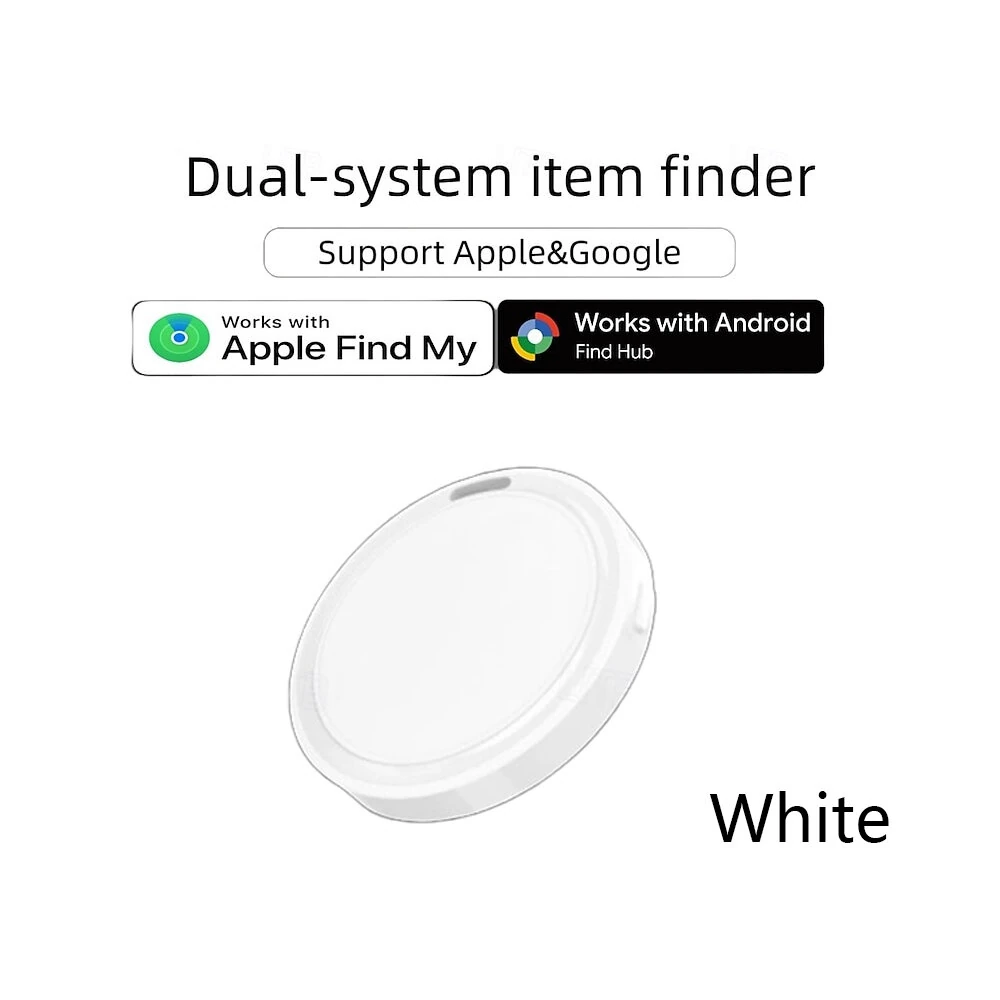 Location Tracking and Anti-loss Device Dual Sysytem Item Finder Ultra-Light GPS Tracker IP67 Waterproof Compatible with ios Android App Control for Keys Luggage Pets Finders — view 9