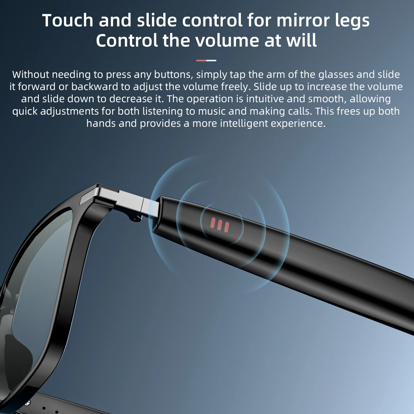 LOKMAT M01 Smart Glasses BT5.4 Open Ear Wireless Sunglasses IP68 Waterproof Sports Voice Assistant Detachable Lenses 35g Lightweight — view 6