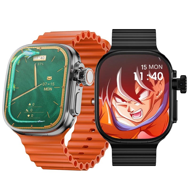 LOKMAT XH12C 4G Android Smart Watch with 5MP HD Rotating Camera 2.06inch AMOLED Curved Screen GPS WiFi Heart Rate SpO2 Monitor Sleep Monitoring Multi-sport Modes Music Playback 850mAh Massive Battery NFC Function