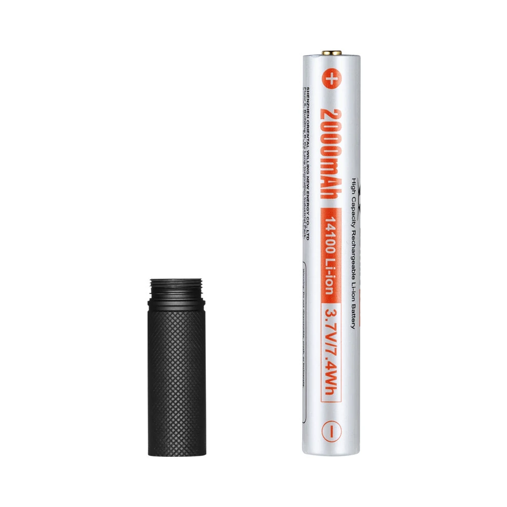 Lumintop 14100 Extention Tube Come With Battery For Lumintop GT NANO PLUS Flashlights — view 3