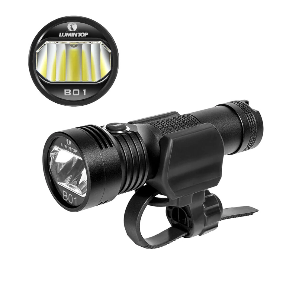 Lumintop B01 900LM 216m USB Rechargeable Bike Light Anti Glare Bicycle Headlight 21700 Flashlight Outdoor Torch Light — Lumintop
