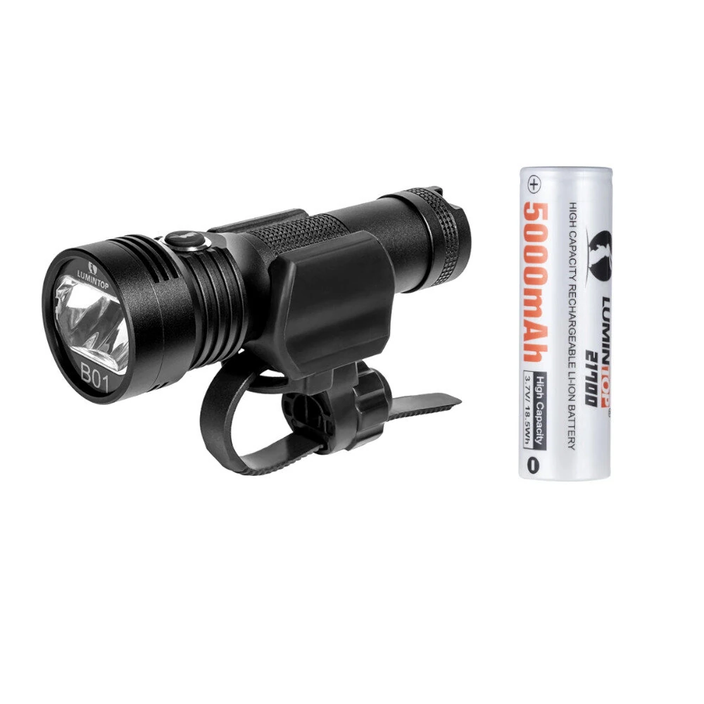 Lumintop B01 900LM 216m USB Rechargeable Bike Light Anti Glare Bicycle Headlight 21700 Flashlight Outdoor Torch Light — view 3