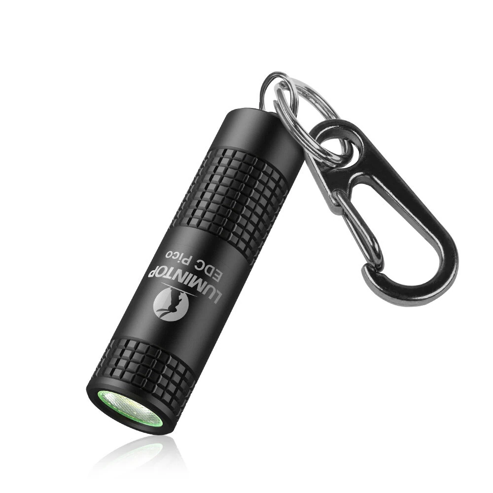Lumintop EDC PICO 10280 EDC Pico Pocket Flashlight 130 Lumens 40 Meters LED Keychain Light USB Type C Charging Mini LED Torch — Lumintop