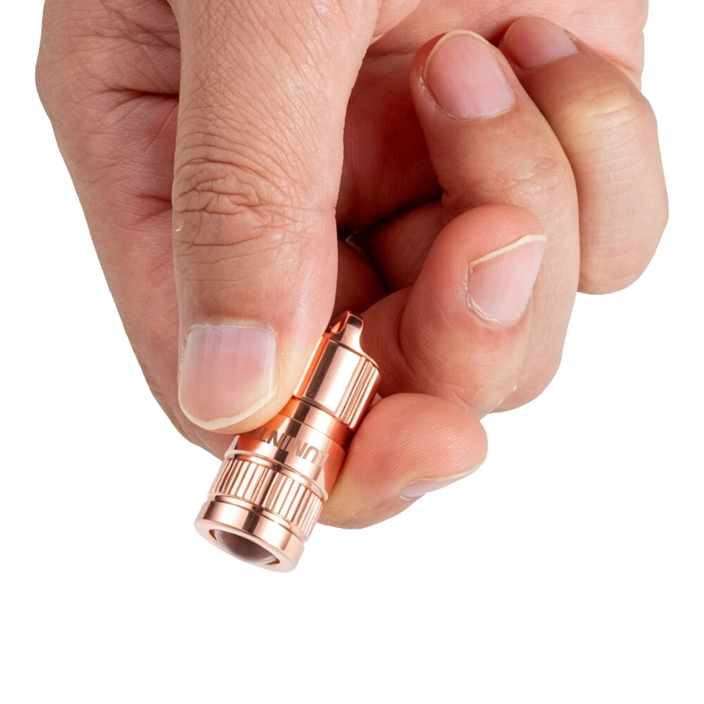 Lumintop EDC Pimi 2.0 100 Lumens 10180 EDC Copper Flashlight Mini LED Pocket Keychain Light