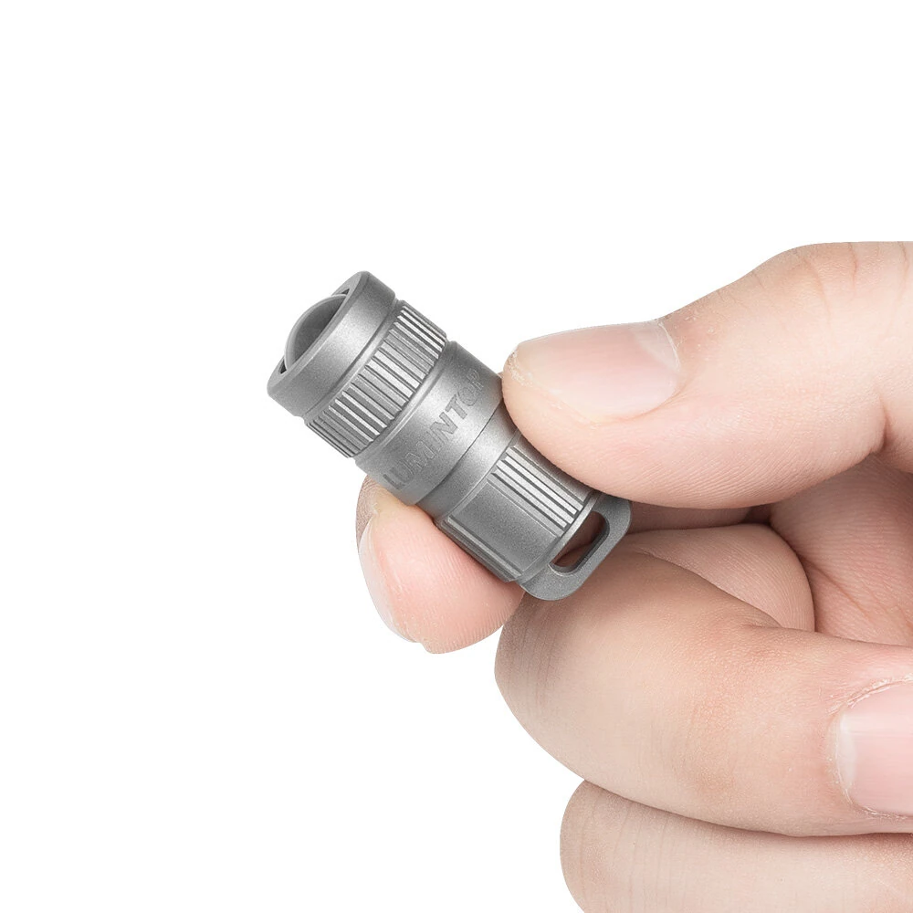 Lumintop EDC PIMI Titanium Protable Mini Keychain Flashlight with 10180 Battery USB Rechargeable Waterproof LED Keychain Light Outdoor EDC Tools — view 8