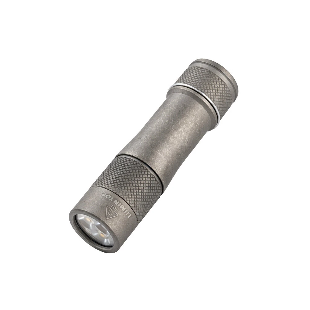 Lumintop FWAA 1600LM Titanium Stonewashed EDC Flashlight 14500 Three Beads Strong Light Mini LED Torch Waterproof EDC Tools — view 6