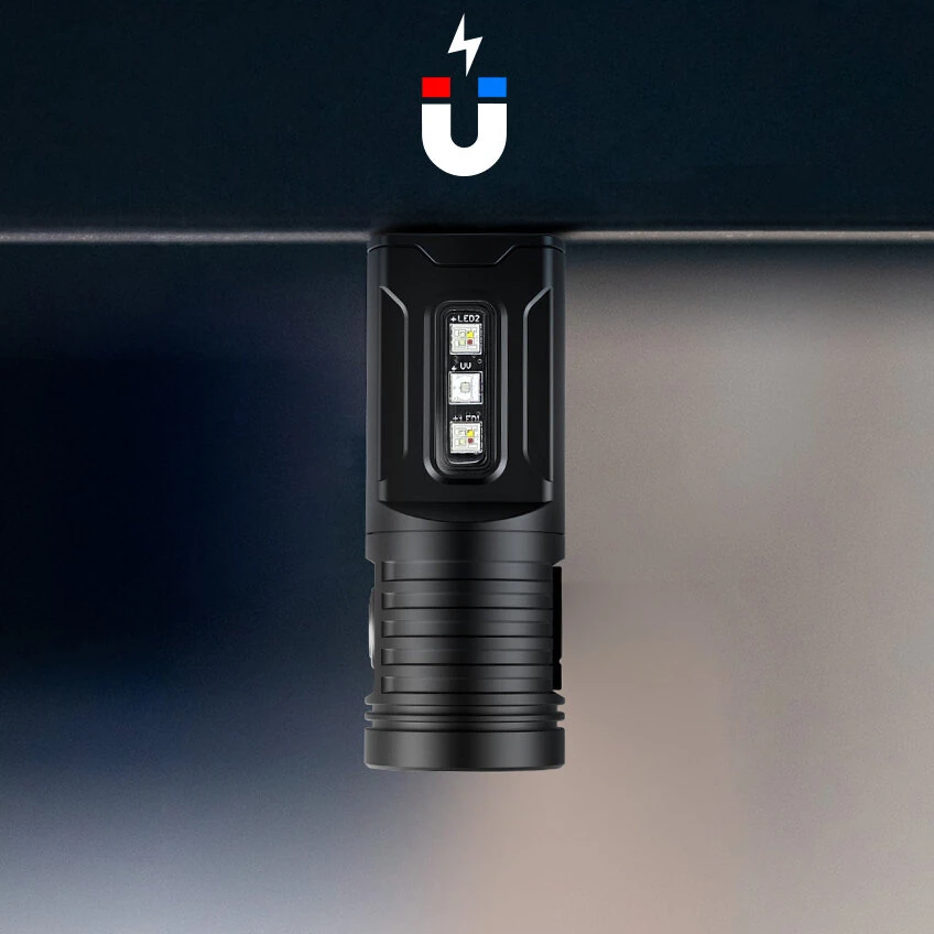 Lumintop GT NANO V5.0 1400LM EDC LED Flashlight with RGB UV Sidelight Come With 2pcs 10280 Battery USB TYPE-C Rechargeable Mini LED Torch Compact EDC Survival Tools — view 8