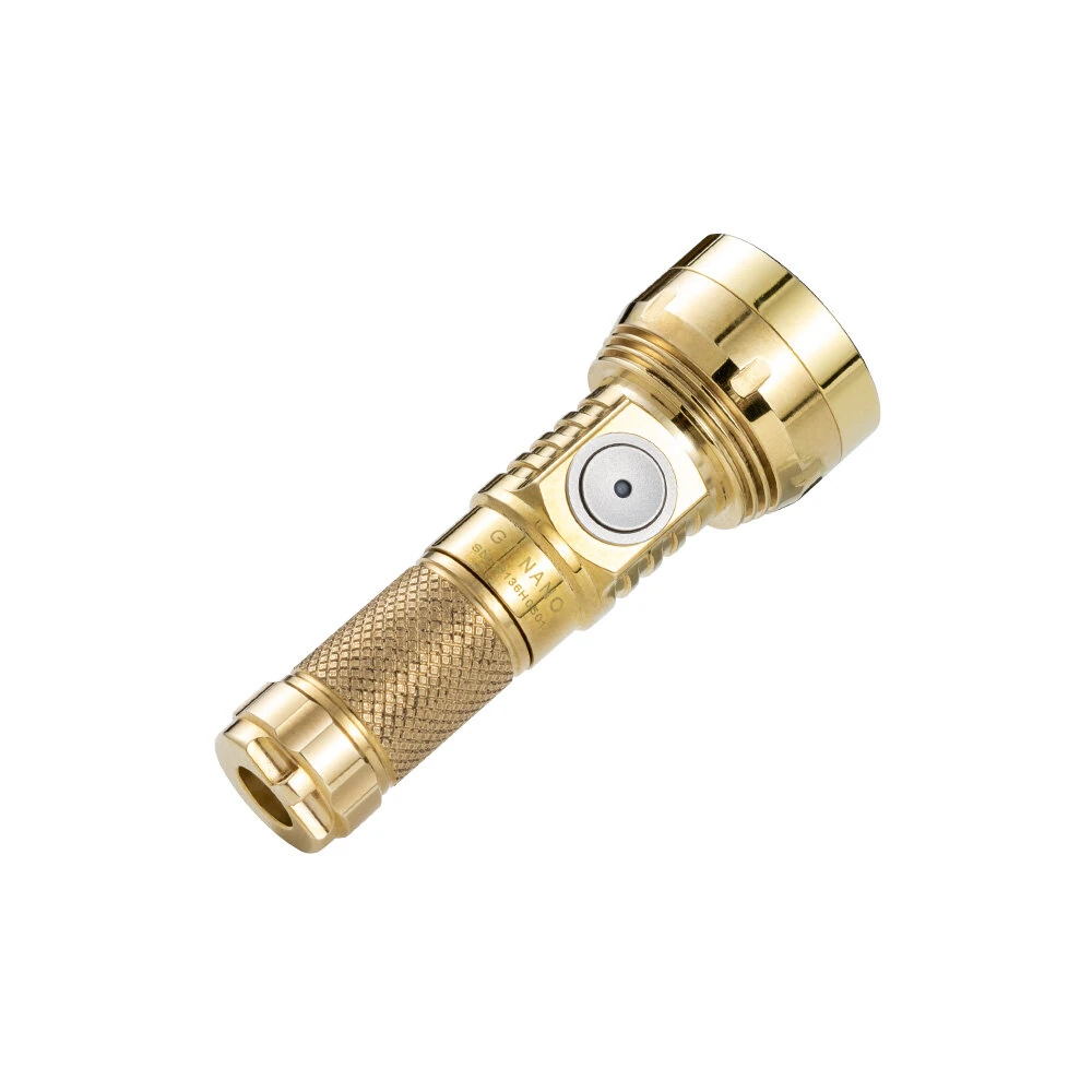 Lumintop GT NANO3.0 Brass 400M EDC Thrower Flashlight Support Extend Tube 700LM 10280/10750 Battery USB Rechargeable Camping Lantern Outdoor Light — view 3