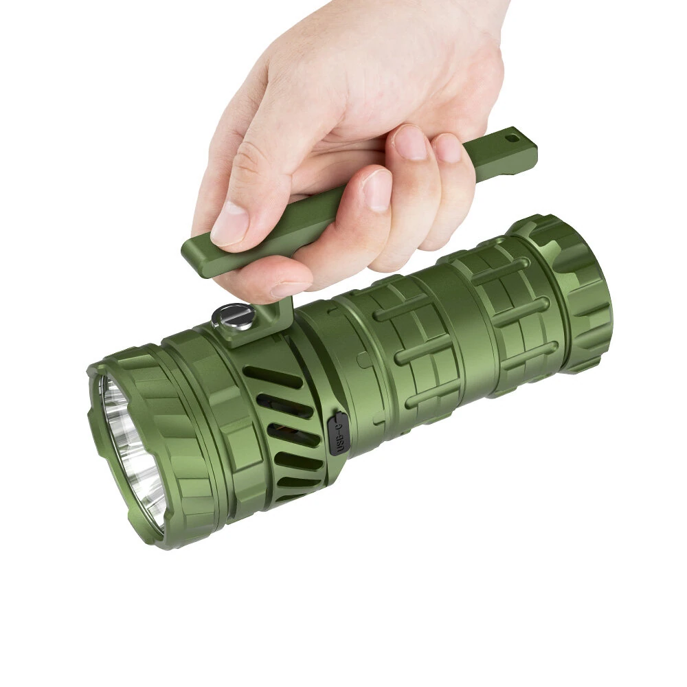 Lumintop Mach 5.0 15000LM 1200M Strong Flashlight 46950 Battery USB-C Rechargeable Power Display IPX8 Waterproof LED Searching Light Torchlight Powerbank